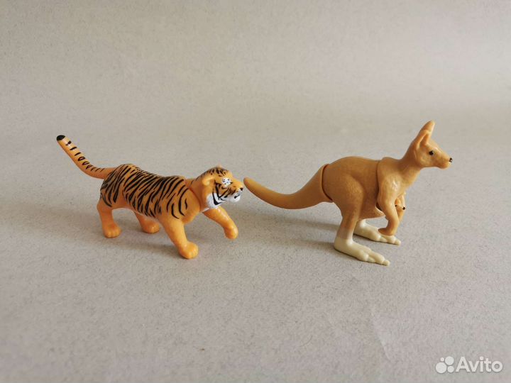 Игрушки Kinder maxi Natoons кенгуру и тигр