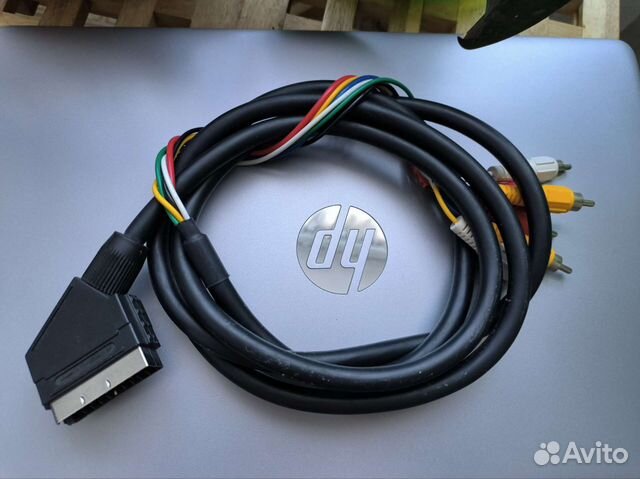 Кабель Hama 2м Scart - 6 RCA скарт-6 тюльпанов