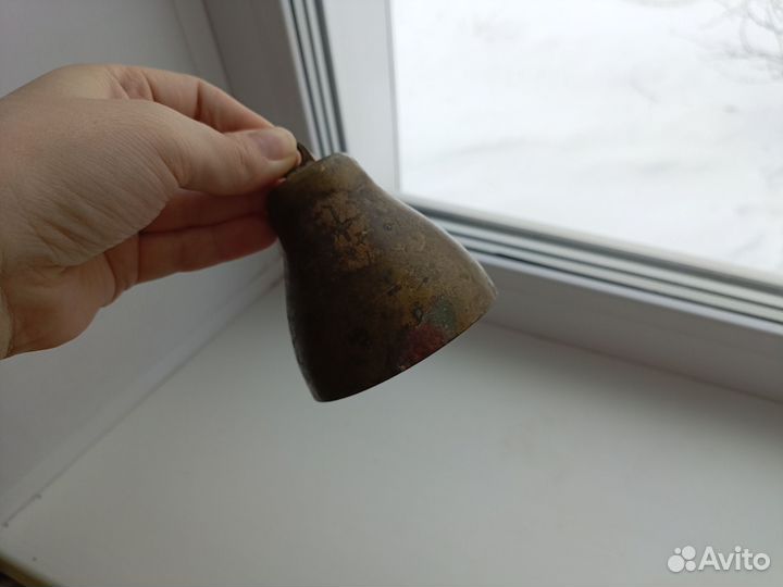 Колокольчик старинный СССР