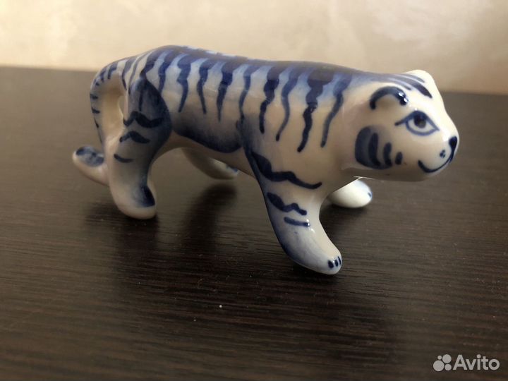 Тигр Гжель СССР