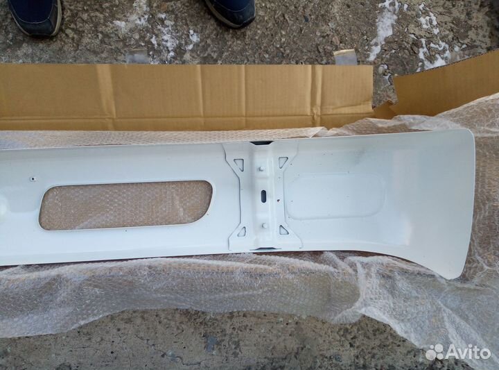 Передний бампер mitsubishi fuso canter