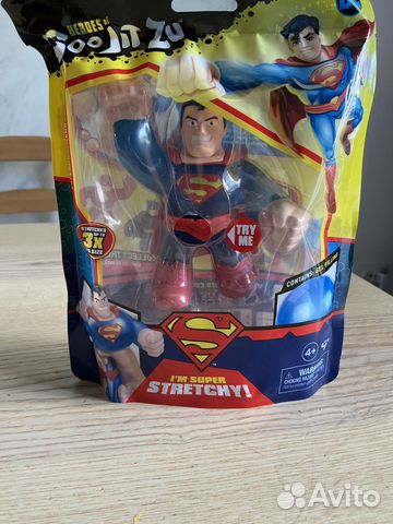 Игрушка тянучка супермен оригинал