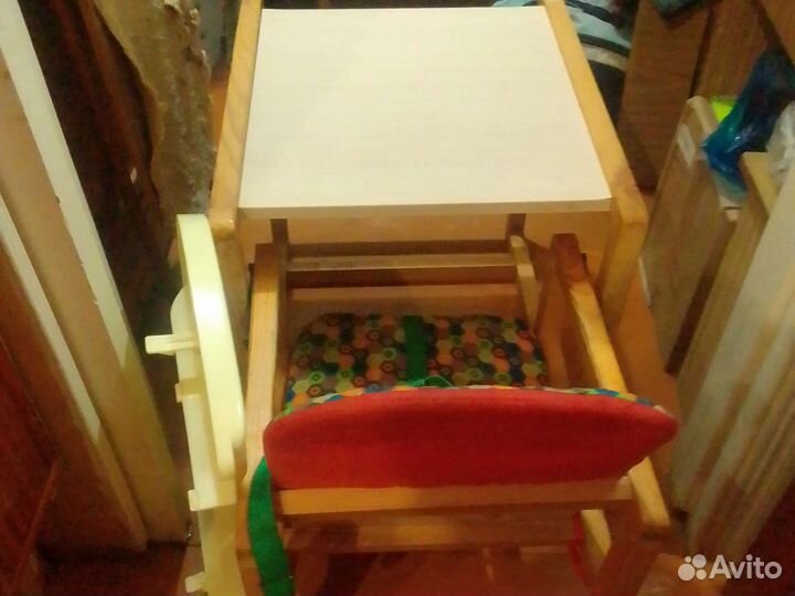 Трансформер столик(дерево),б/у