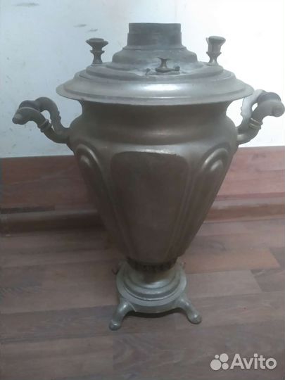 Самовар на дровах старинный