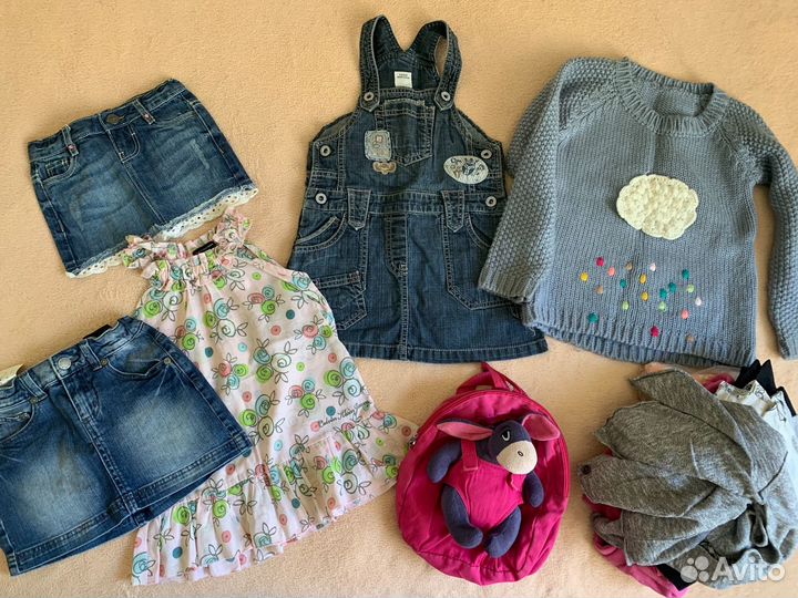 Одежда для девочки от 2 лет