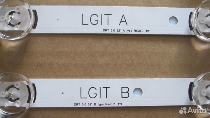 Планки подсветки LG innotek DRT 3.0 32