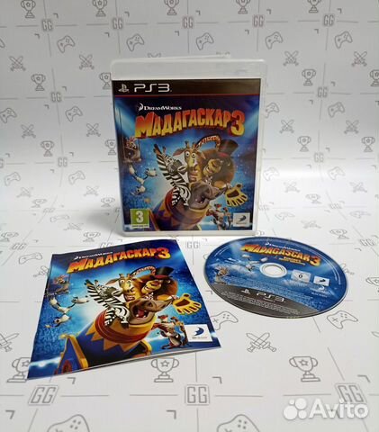 Мадагаскар 3 для PS3