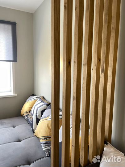 Перегородка из реек в стиле лофт