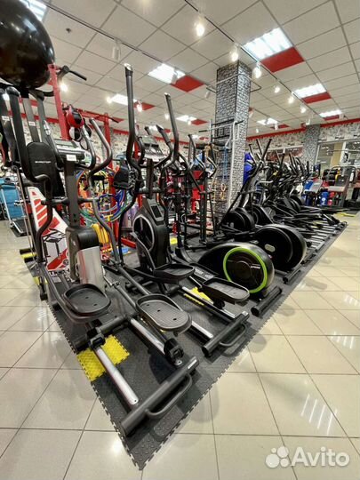 Эллиптический тренажер, велотренажер USA style