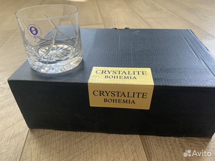 Набор стаканов для виски crystalite bohemia