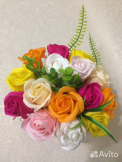 Мыльные букеты