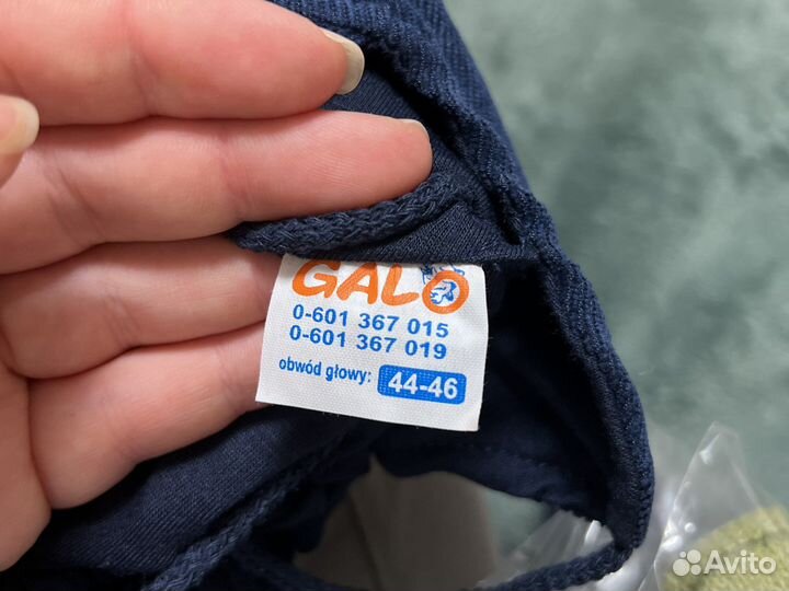 Шапочка для мальчика 1-3 года Польша новая