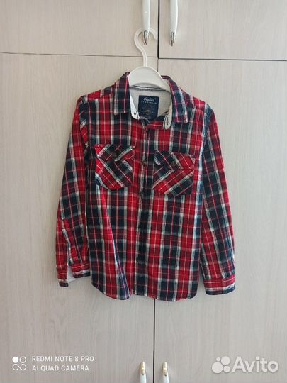 Рубашка для мальчиков 128