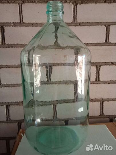 Бутылка стеклянная 20 литров
