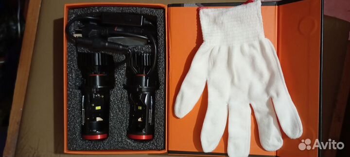 Лампочки с линзой h4