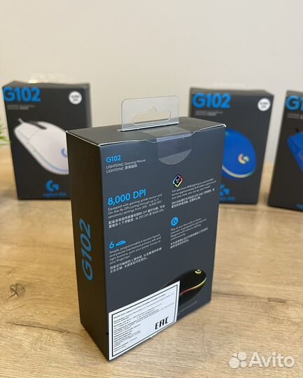 Logitech g102 новая