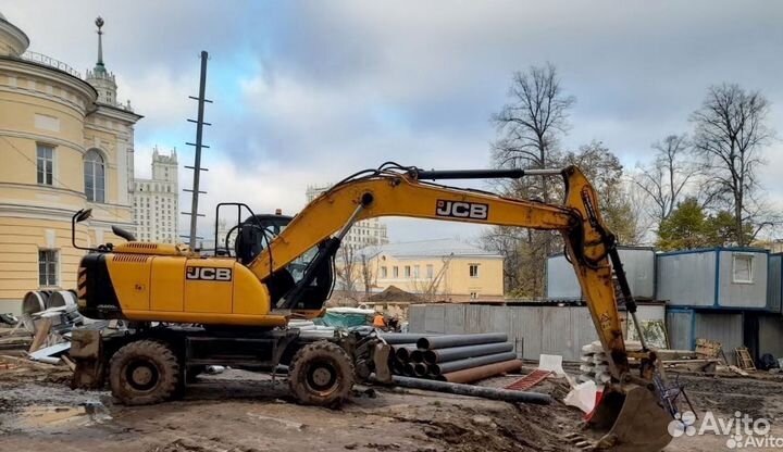 Колёсный экскаватор JCB JS 200W, 2020