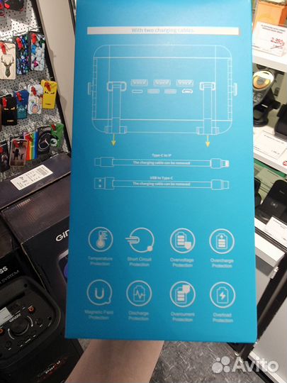 Power Bank Аккумулятор большой 80 000 mAh Оригинал