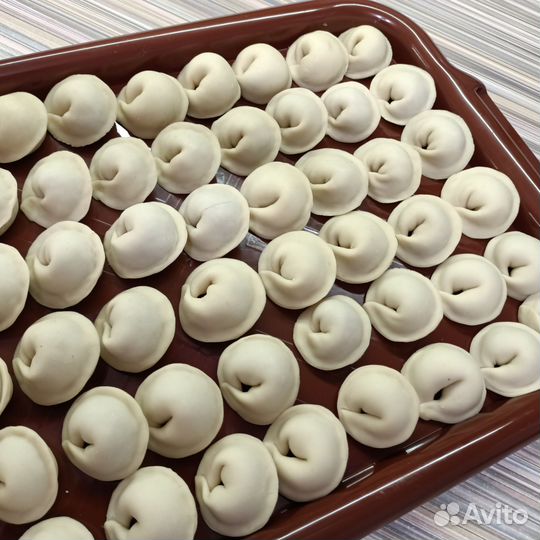 Пельмени вареники манты домашние ручная лепка