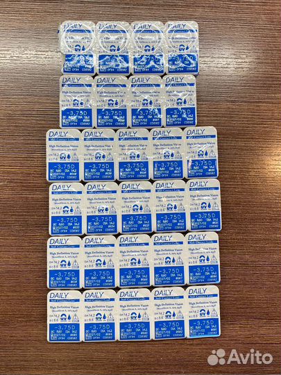 Однодневные линцы Adria -3.75 28шт