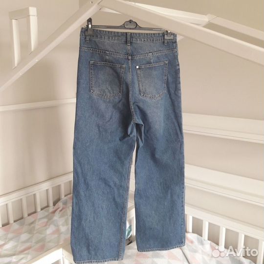Широкие джинсы H&М женские 50 размер