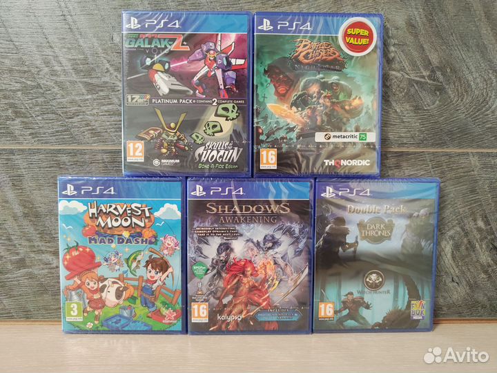 Игры PS4 new