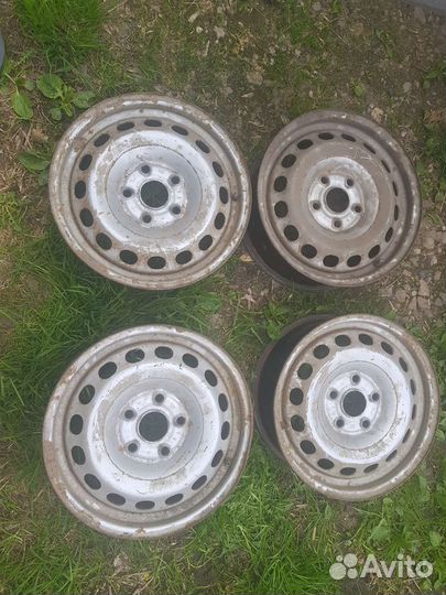 Штампованные диски оригинал на Volkswagen, Skoda