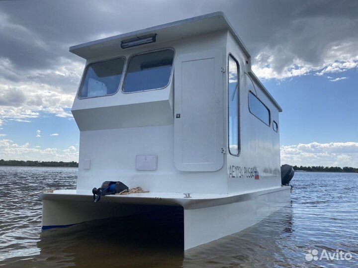 Новый катамаран Хаусбот в автогабарите, Марк-1