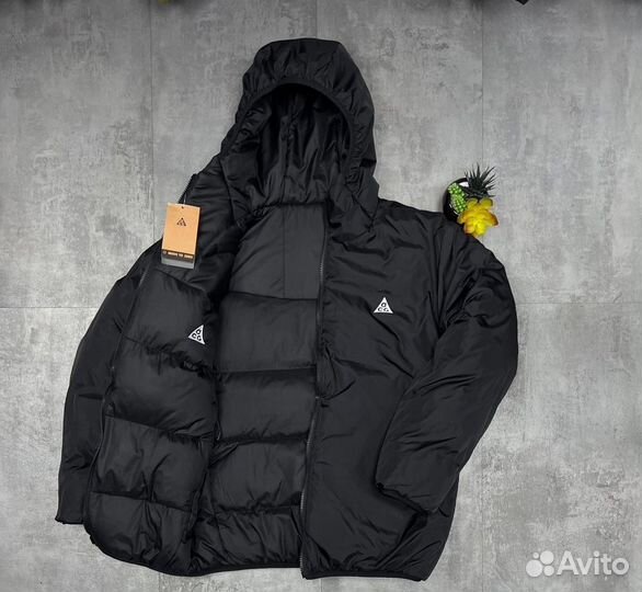 Пуховик nike acg двухсторонний