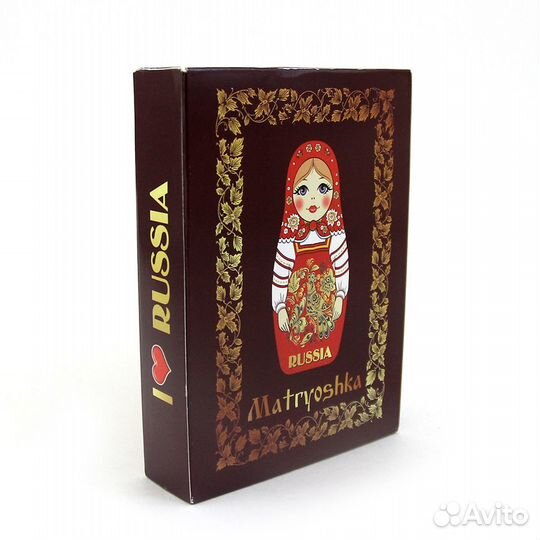 Карты игральные матрёшка