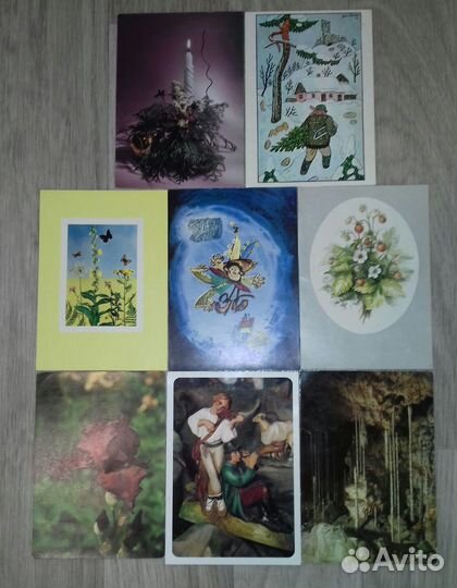 Открытки Чехословакии 1980-е