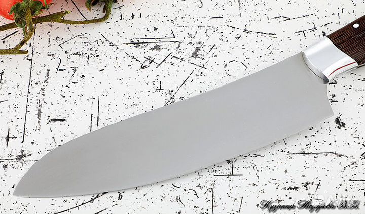 Нож Шеф № 11 сталь 95Х18 рукоять дюраль венге