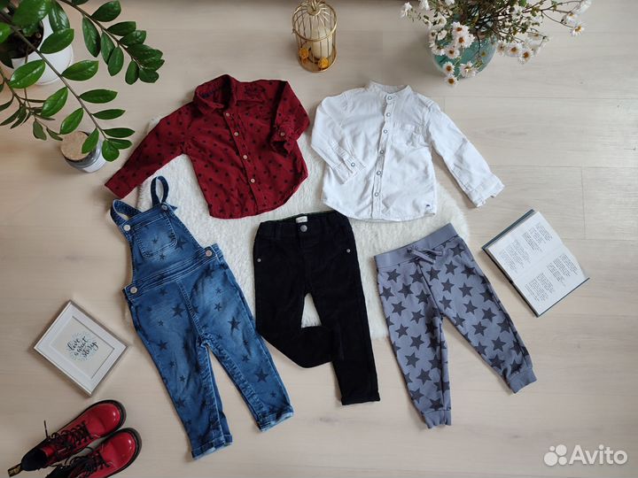Пакет вещей 12-18 мес. 80-92 см. на мальчика