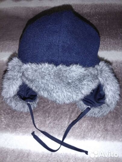 Шапка для мальчика зимняя 52р