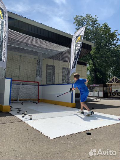 Бросковая зона хоккейная