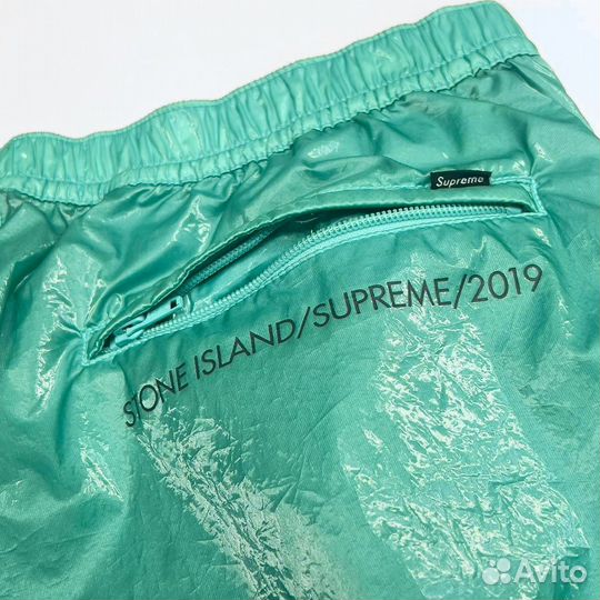Джоггеры Stone Island x Supreme