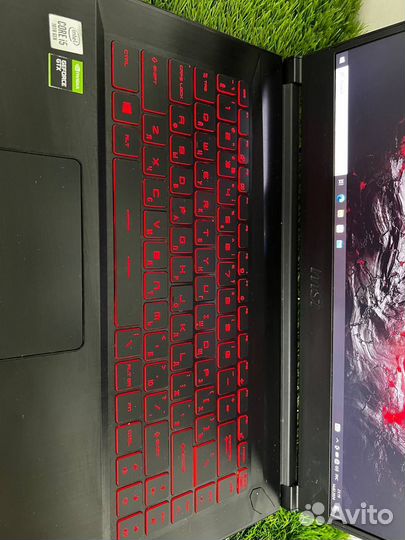 Игровой ноутбук msi gf63 i5 10200H gtx 1650ti