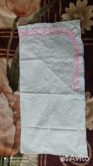 Крестильный набор для девочки + уголок на выписку