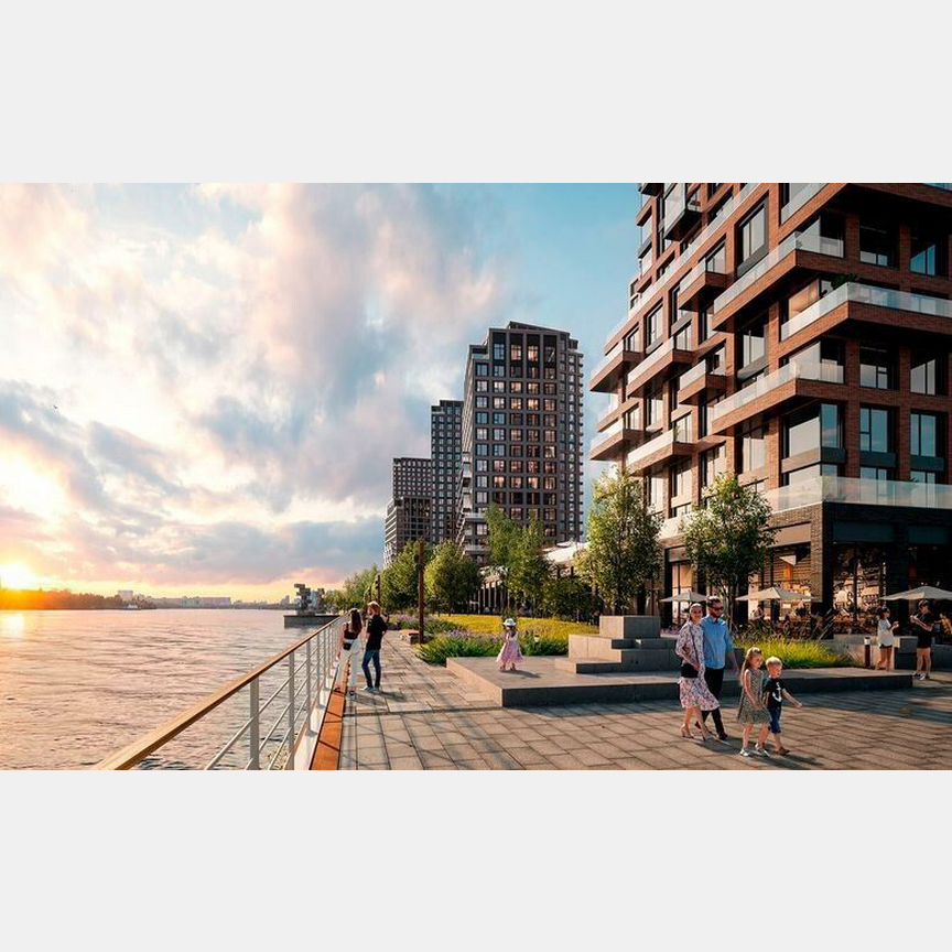 2-к. квартира, 64,9 м², 6/15 эт.