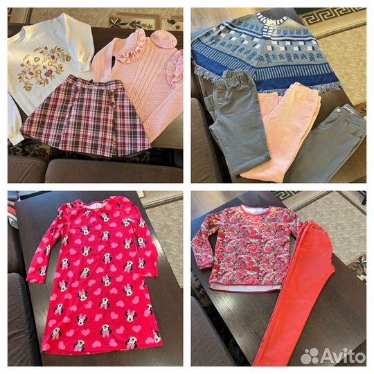 Вещи для девочки 134-140-146