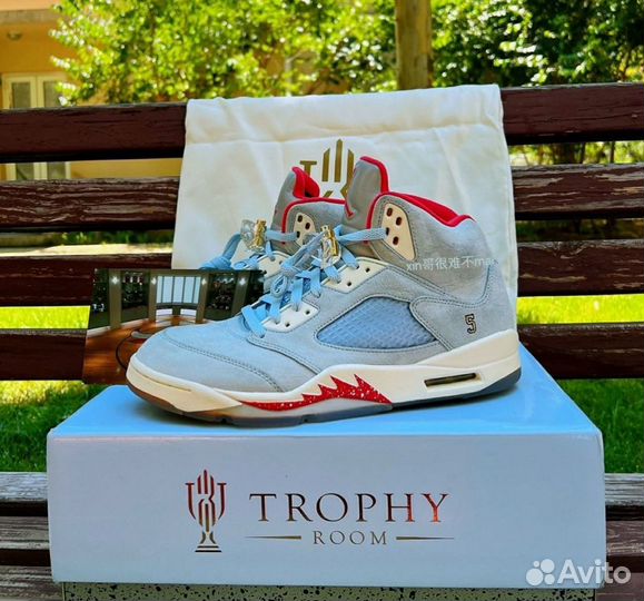 Nike Air Jordan 5 Trophy Room Ice Blue