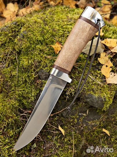 Златоустовский охотничий нож с гравировкой