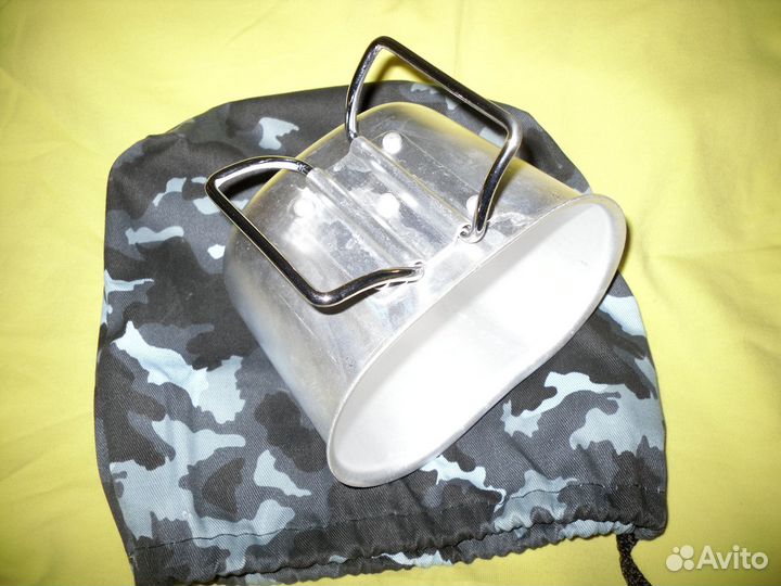 Открытый котелок с чехлом, самовывоз