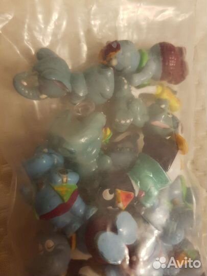 Машинки киндеры бегемотики слоники