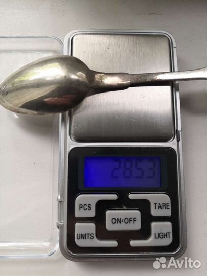 Старинная чайная ложка Серебро царских времён