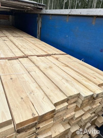 Доска обрезная из сосны