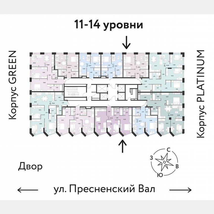 1-к. квартира, 37,9 м², 13/27 эт.