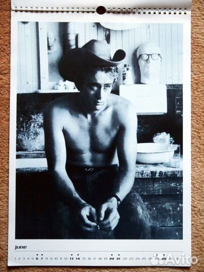 Календарь настенный перекид.James,Dean 1995-98