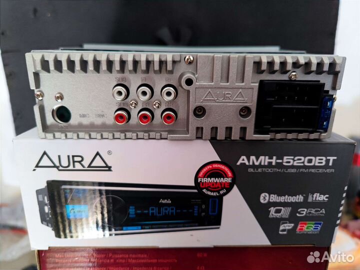 Автомагнитола Aura AMH-520BT Новая