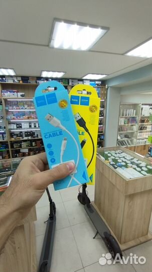 Кабель силиконовый hoco X25 lightning 1m